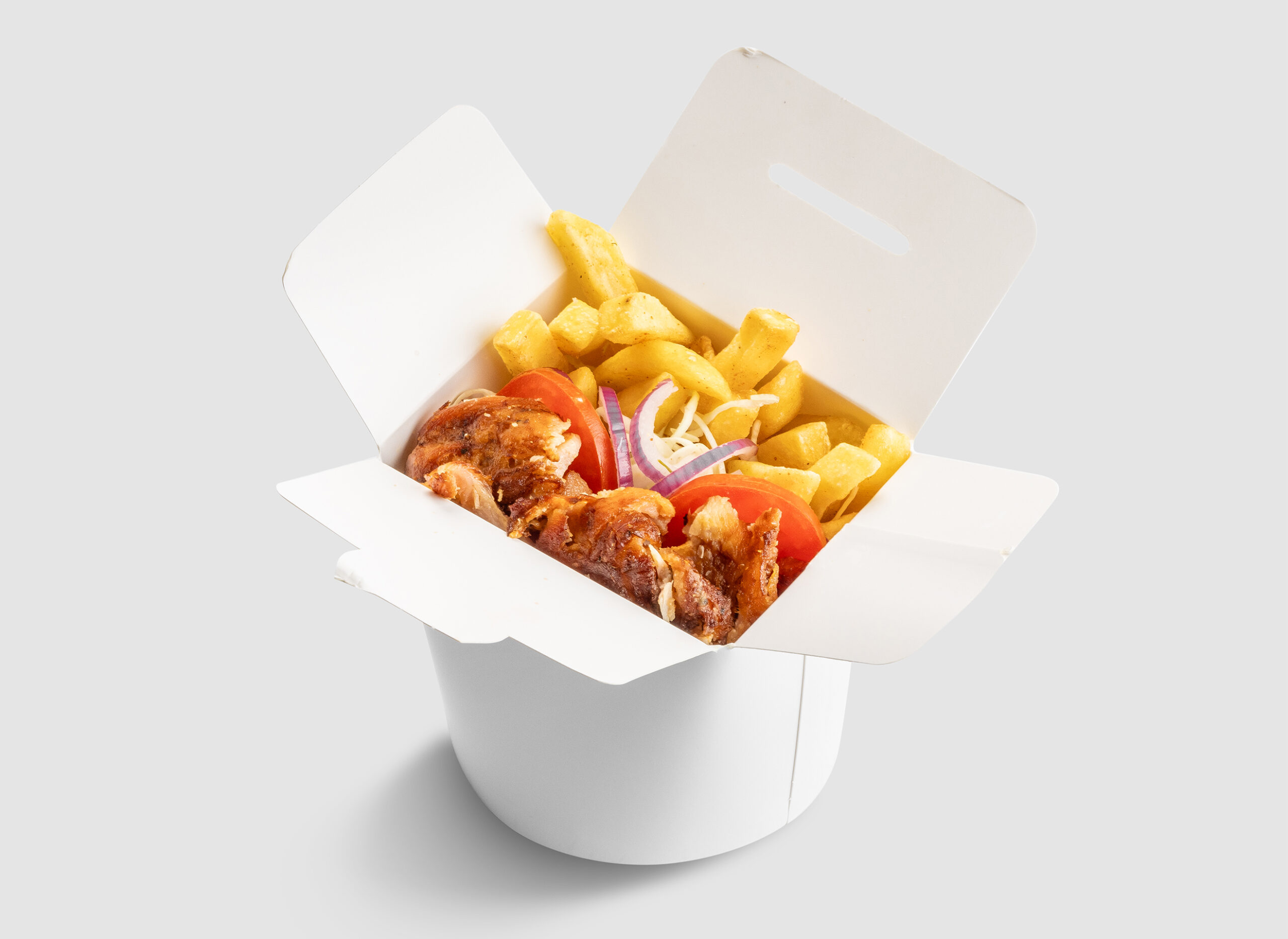 Döner Box - 300 g 1 0028 Kebab Box