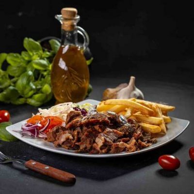 doner cartofi prajiti kebab doner house