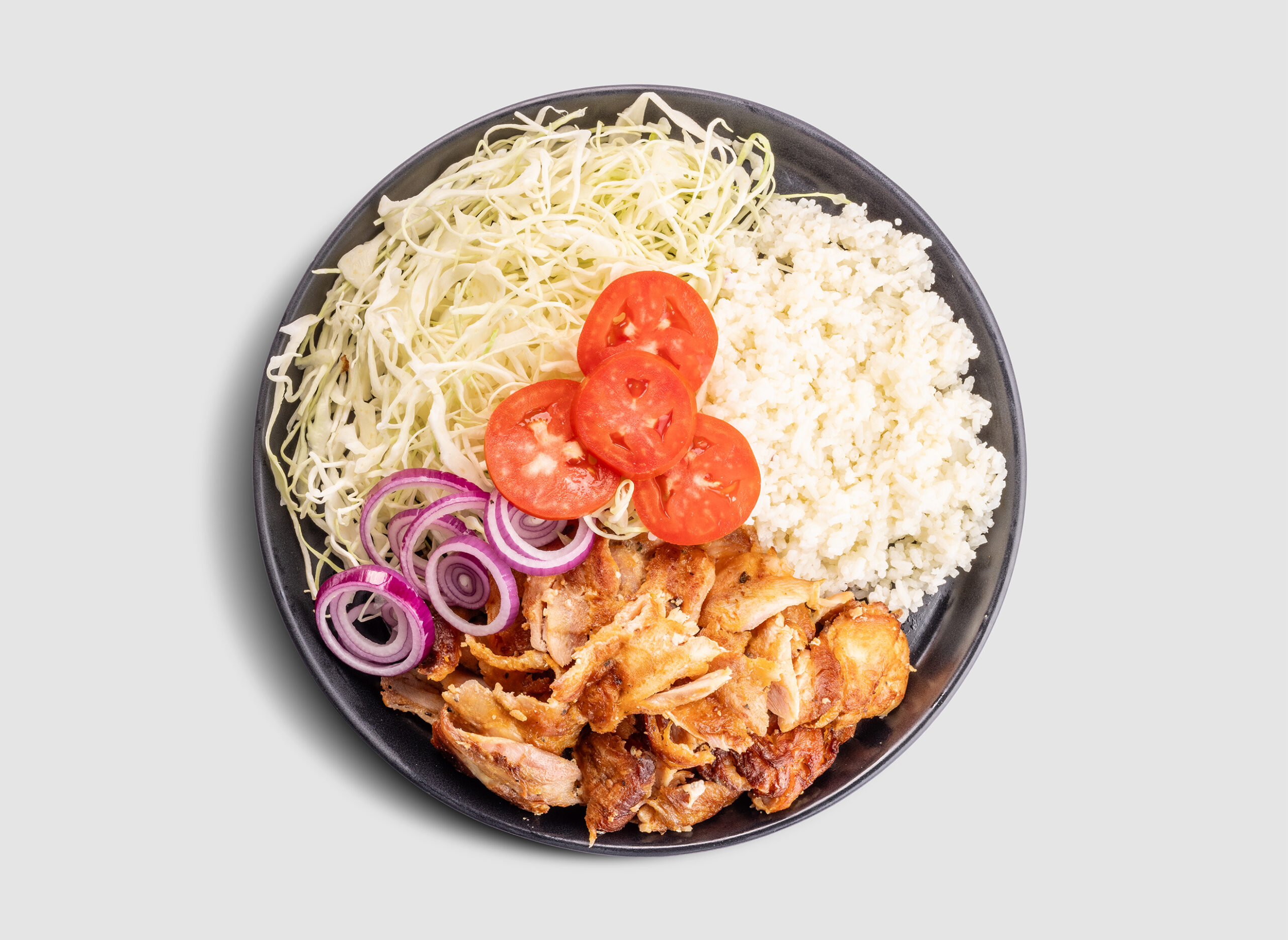 Döner la Farfurie Mare cu orez - 450 g 1 0046 Kebab Tal NAGY Rizzsel 1